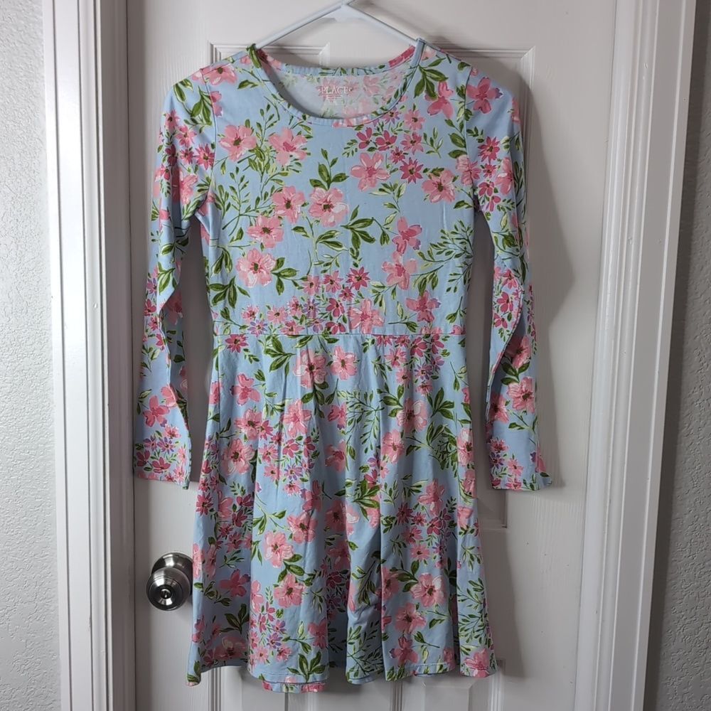 Place dress floral long sleeve size XL